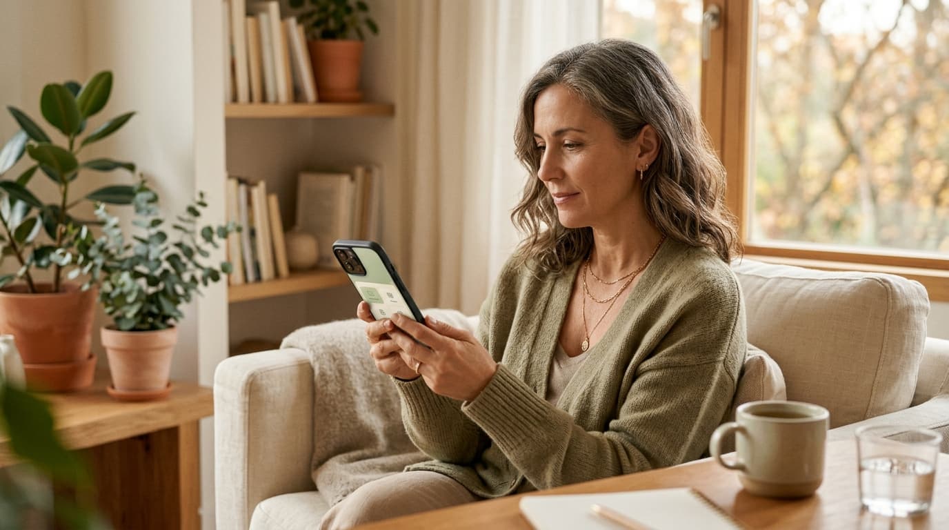 App para menopausia: registra síntomas y analíticas