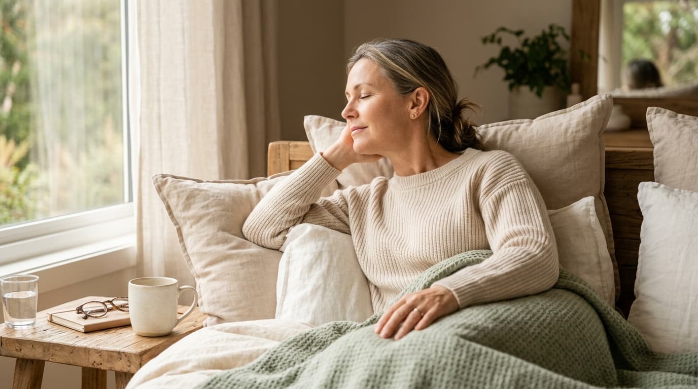 Caída de progesterona y sueño: Guía perimenopausia
